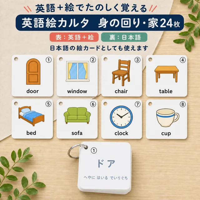 身の回り・家（カルタ）